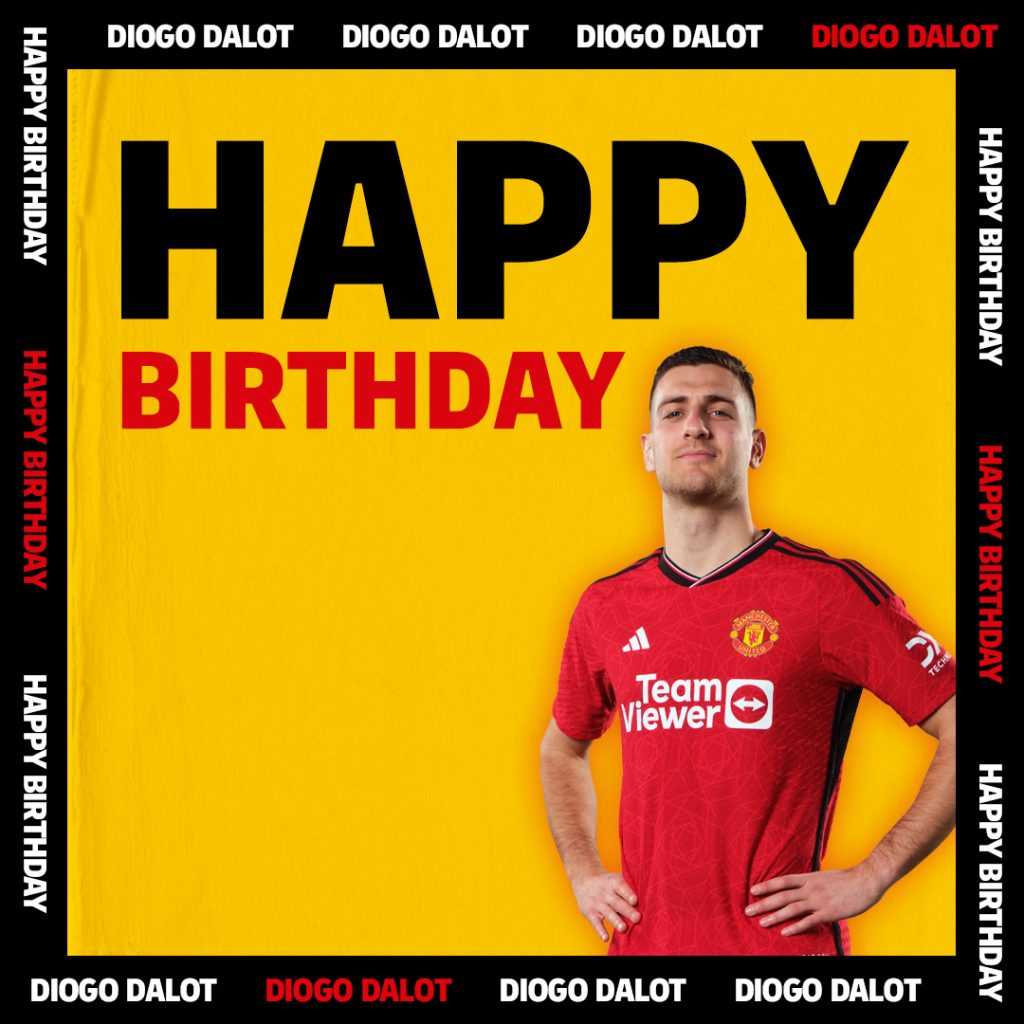 Happy Birthday Man U asset